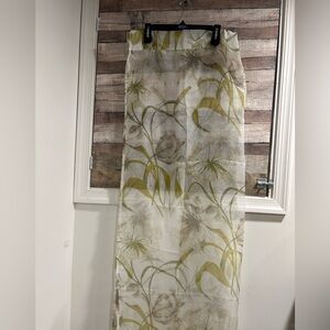 NIB LICHTS Lace Window Voile Sheer Curtains